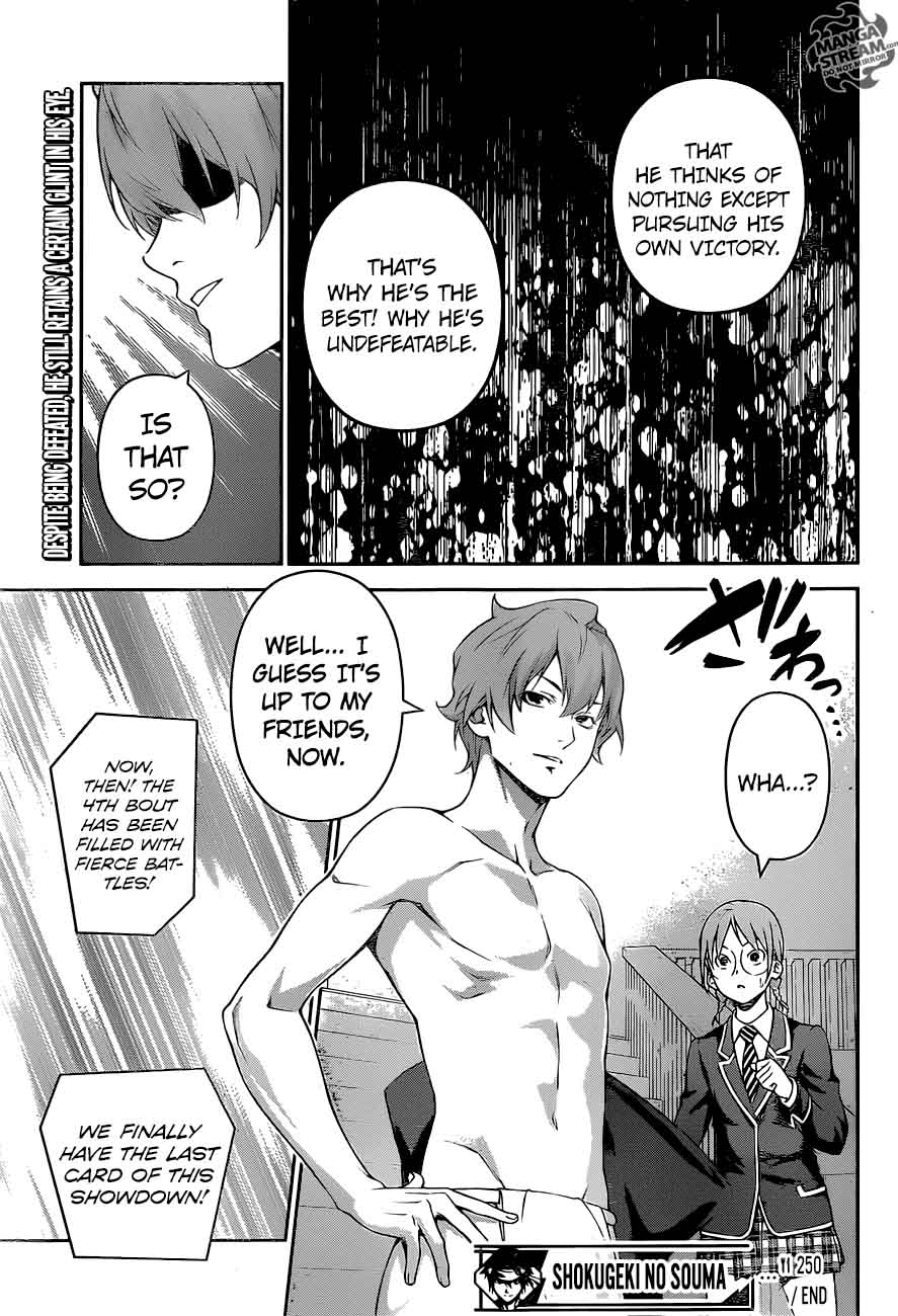 SHOKUGEKI NO SOMA Chapter 250 - Page 18