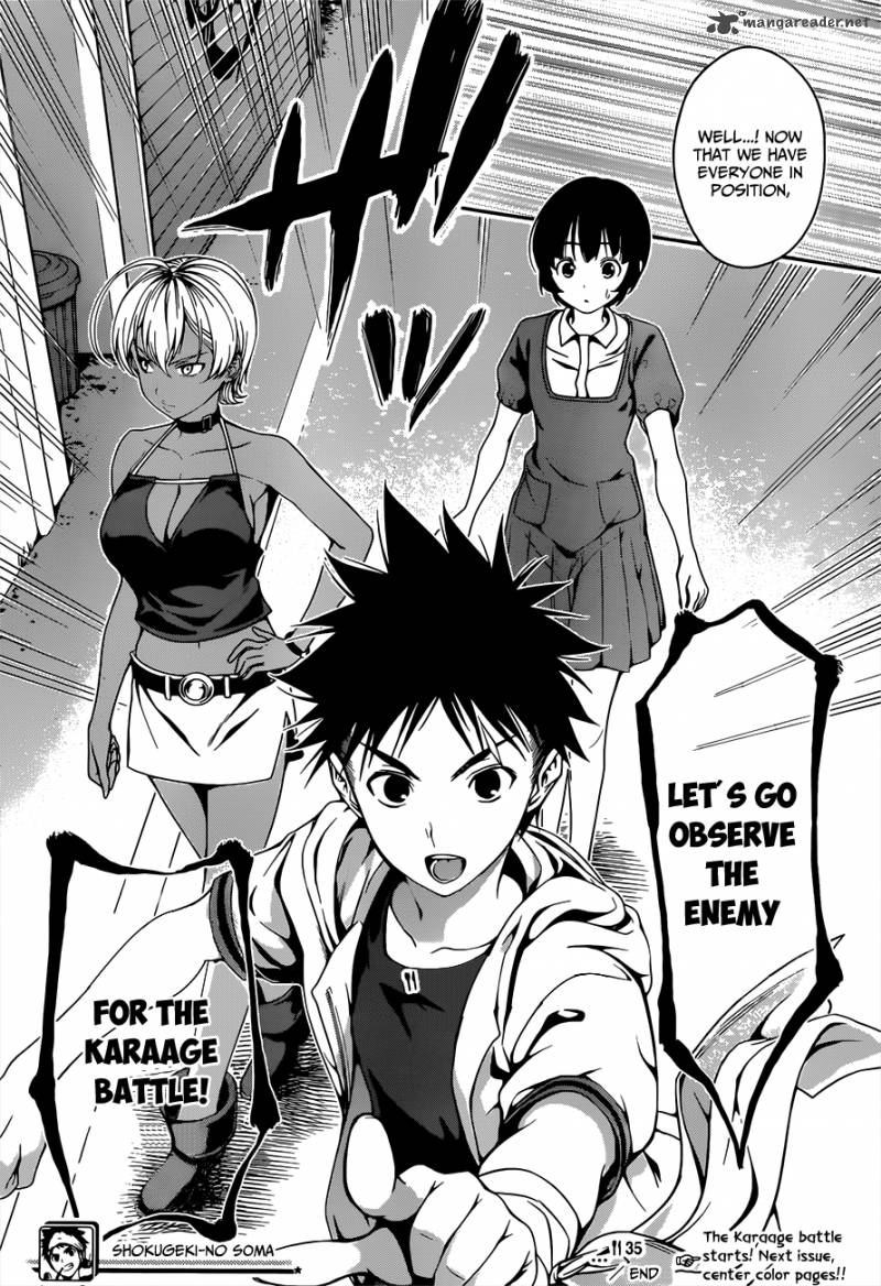 SHOKUGEKI NO SOMA Chapter 35 - Page 21