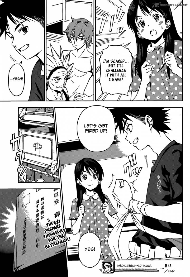 SHOKUGEKI NO SOMA Chapter 43 - Page 20