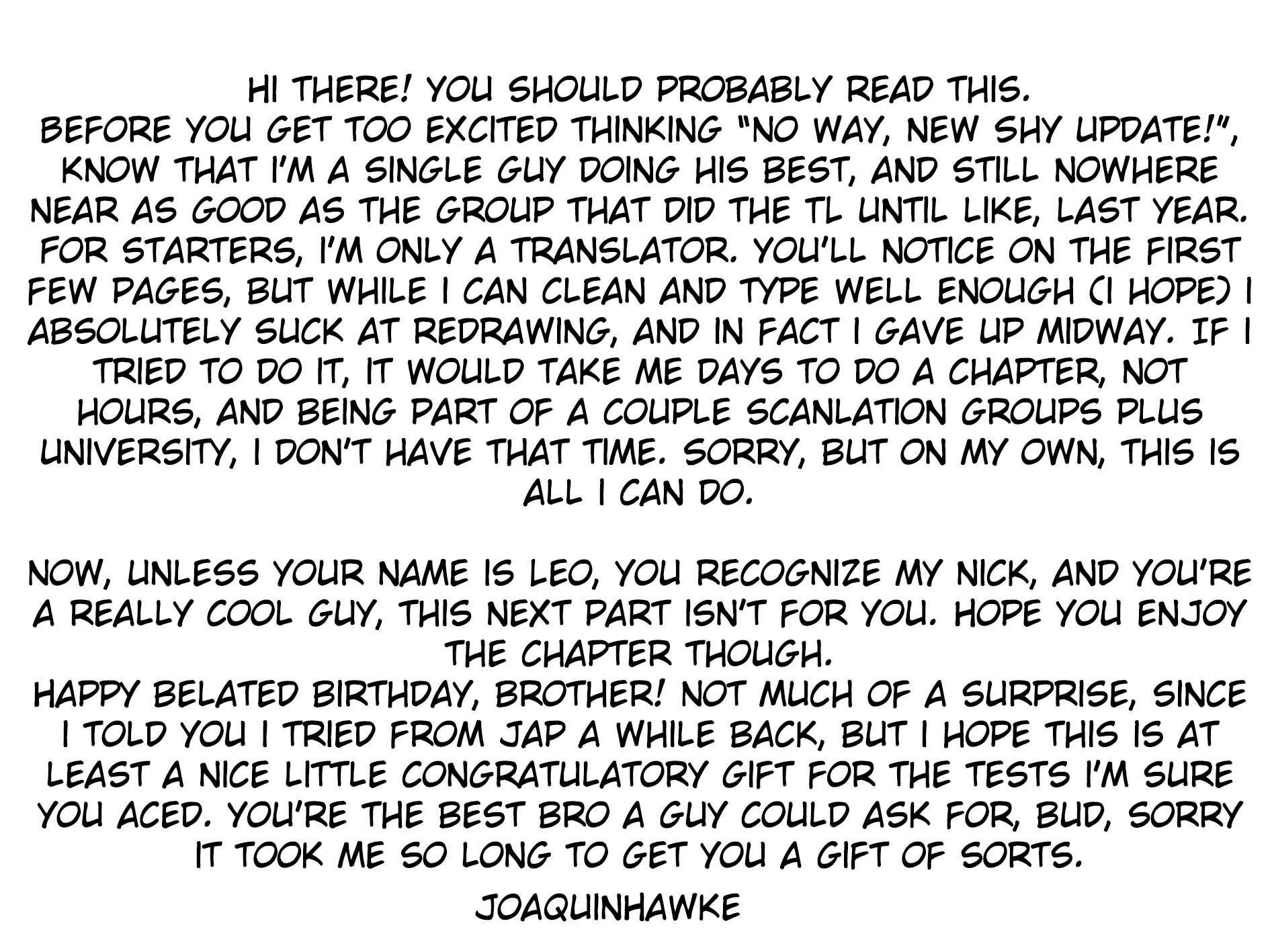 SHY Chapter 93 - Page 1