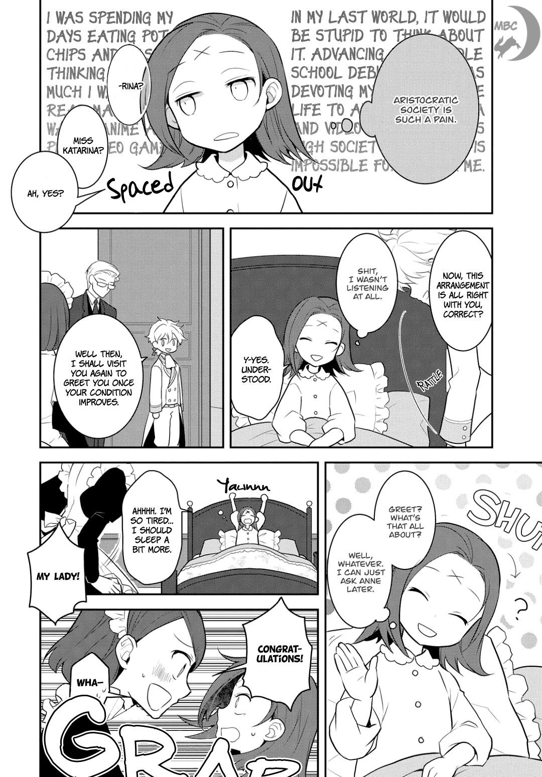 Otome Game No Hametsu Flag Shika Nai Akuyaku Reijou Ni Tensei Shite Shimatta… Chapter 1 - Page 10
