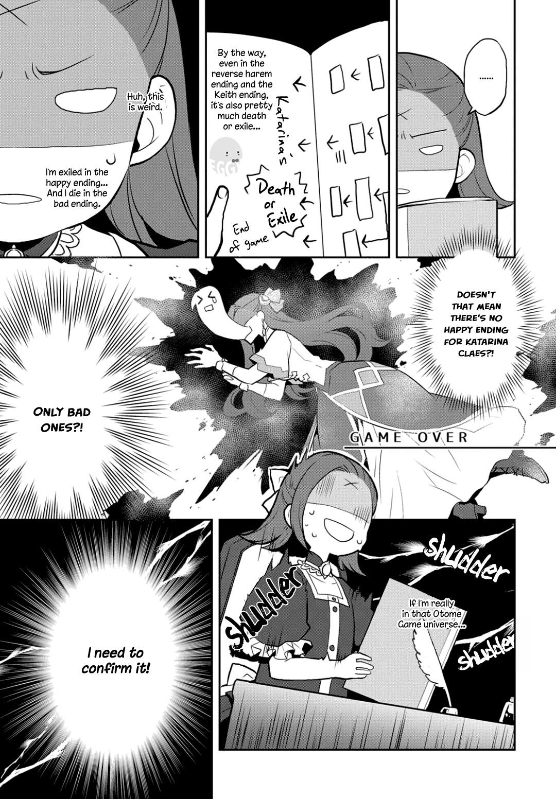 Otome Game No Hametsu Flag Shika Nai Akuyaku Reijou Ni Tensei Shite Shimatta… Chapter 1 - Page 21