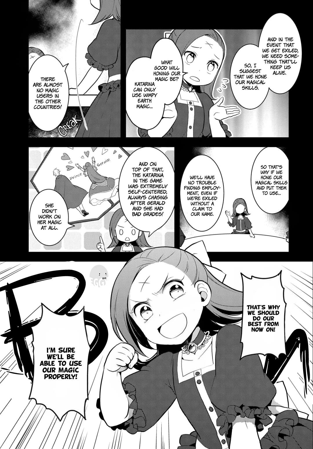 Otome Game No Hametsu Flag Shika Nai Akuyaku Reijou Ni Tensei Shite Shimatta… Chapter 1 - Page 27