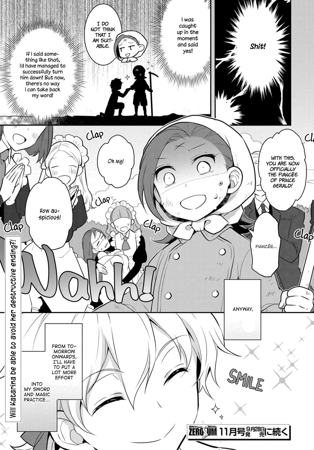 Otome Game No Hametsu Flag Shika Nai Akuyaku Reijou Ni Tensei Shite Shimatta… Chapter 1 - Page 35