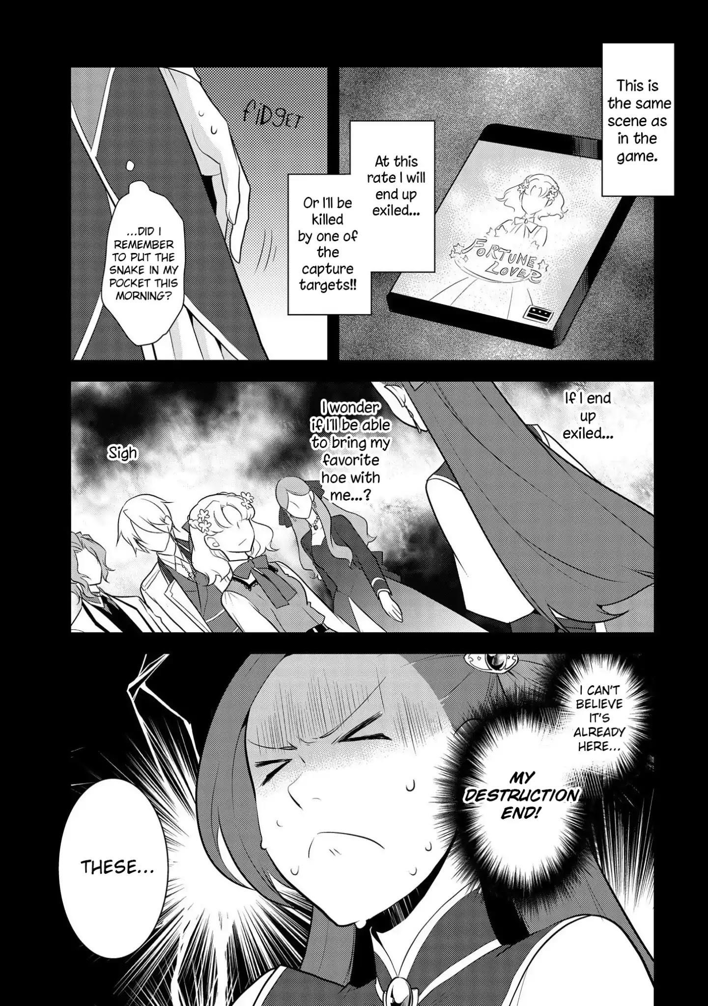 Otome Game No Hametsu Flag Shika Nai Akuyaku Reijou Ni Tensei Shite Shimatta… Chapter 14 - Page 1