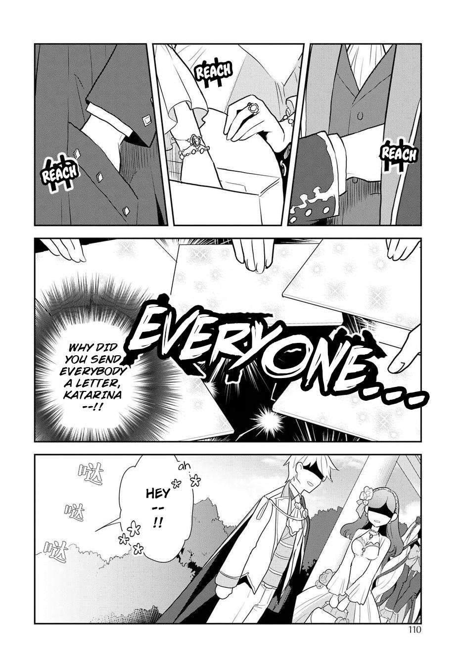 Otome Game No Hametsu Flag Shika Nai Akuyaku Reijou Ni Tensei Shite Shimatta… Chapter 17.5 - Page 14