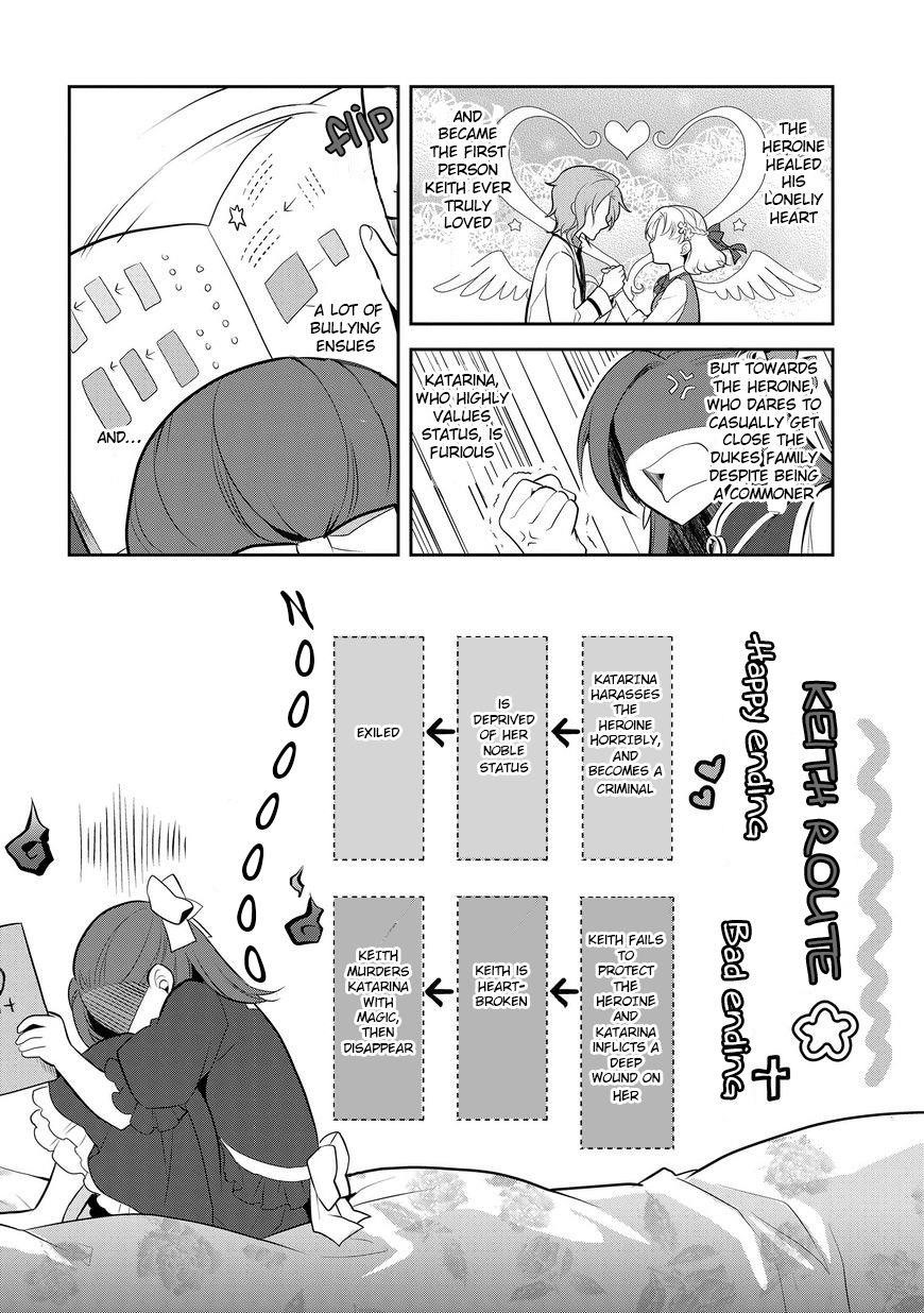 Otome Game No Hametsu Flag Shika Nai Akuyaku Reijou Ni Tensei Shite Shimatta… Chapter 2 - Page 7