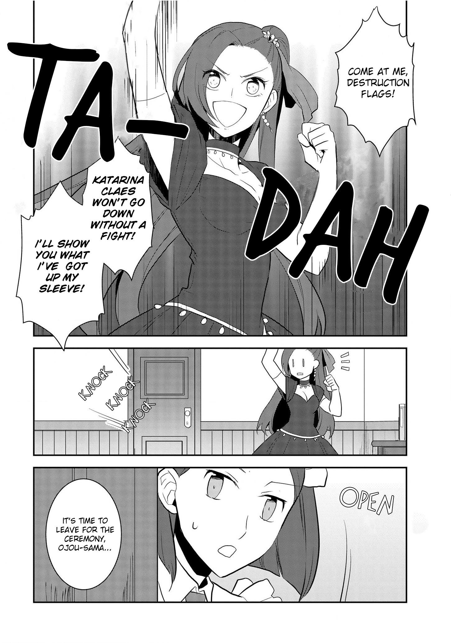 Otome Game No Hametsu Flag Shika Nai Akuyaku Reijou Ni Tensei Shite Shimatta… Chapter 22 - Page 4