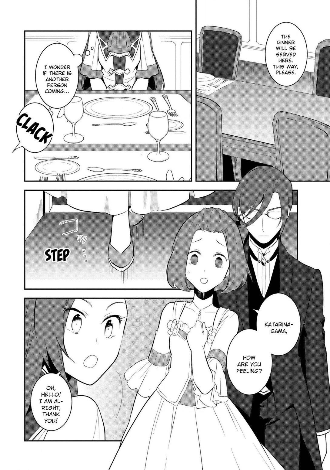 Otome Game No Hametsu Flag Shika Nai Akuyaku Reijou Ni Tensei Shite Shimatta… Chapter 28 - Page 8