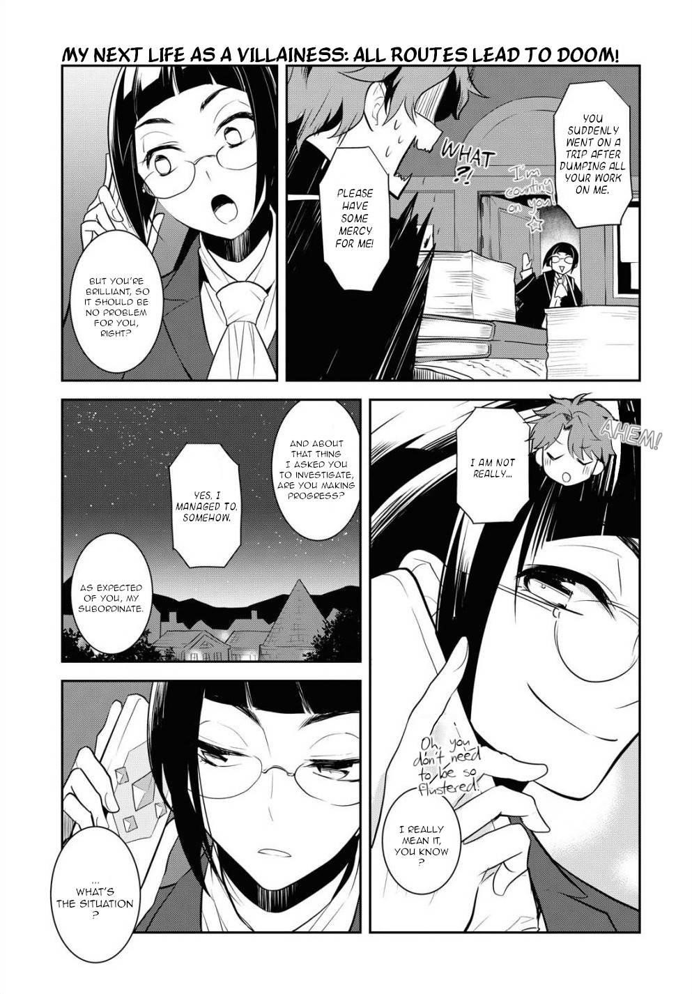 Otome Game No Hametsu Flag Shika Nai Akuyaku Reijou Ni Tensei Shite Shimatta… Chapter 38 - Page 3