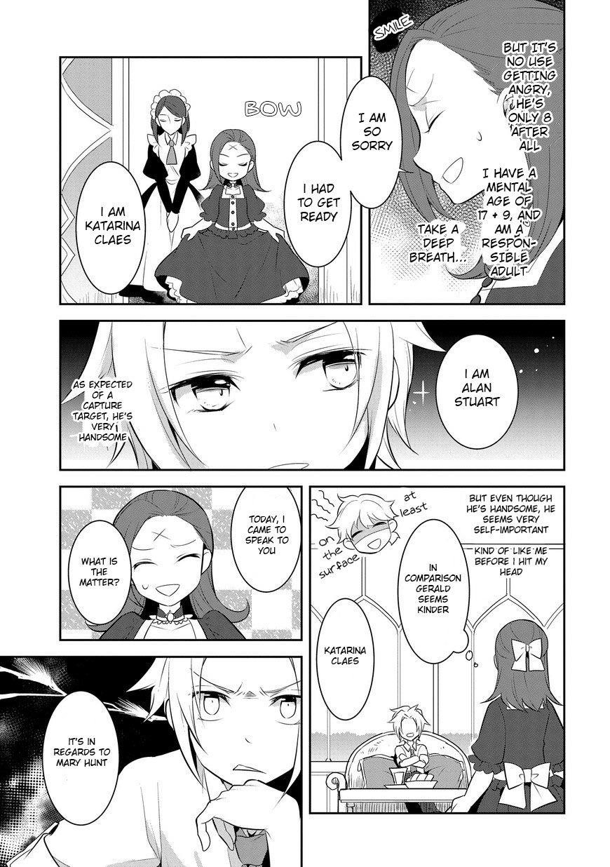 Otome Game No Hametsu Flag Shika Nai Akuyaku Reijou Ni Tensei Shite Shimatta… Chapter 4 - Page 9