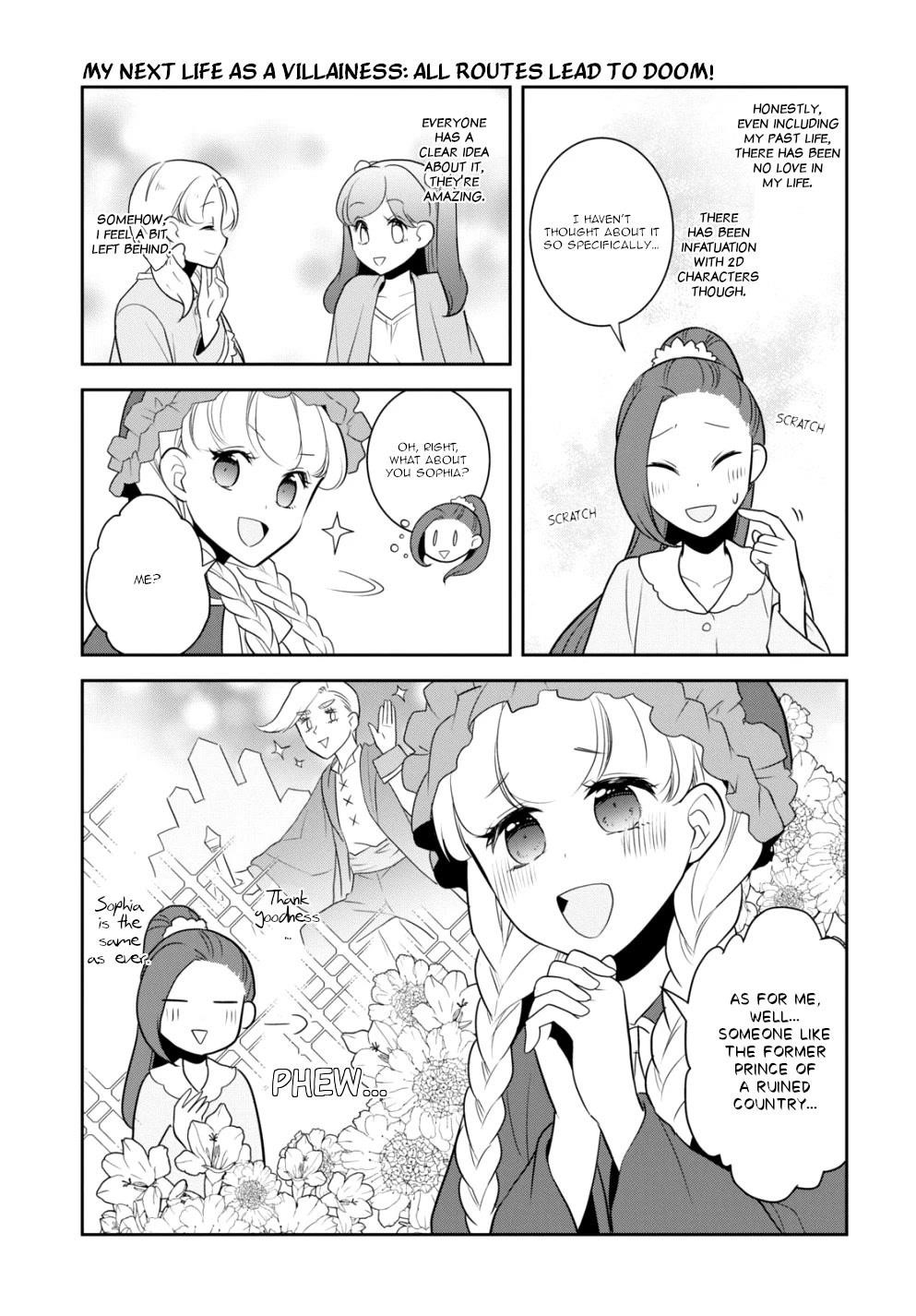 Otome Game No Hametsu Flag Shika Nai Akuyaku Reijou Ni Tensei Shite Shimatta… Chapter 54 - Page 17