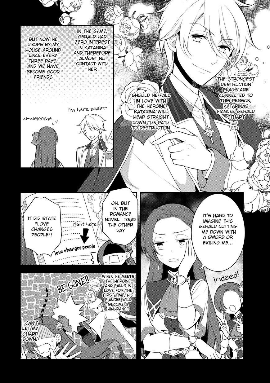 Otome Game No Hametsu Flag Shika Nai Akuyaku Reijou Ni Tensei Shite Shimatta… Chapter 7 - Page 4