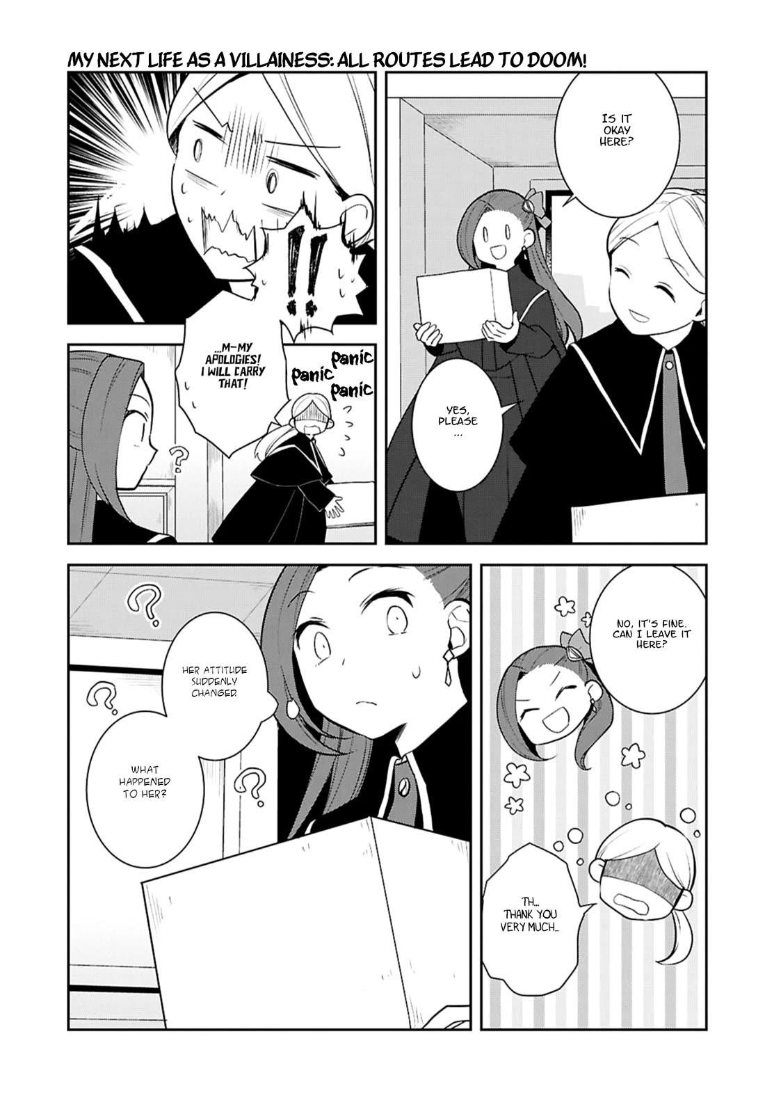 Otome Game No Hametsu Flag Shika Nai Akuyaku Reijou Ni Tensei Shite Shimatta… Chapter 73 - Page 9