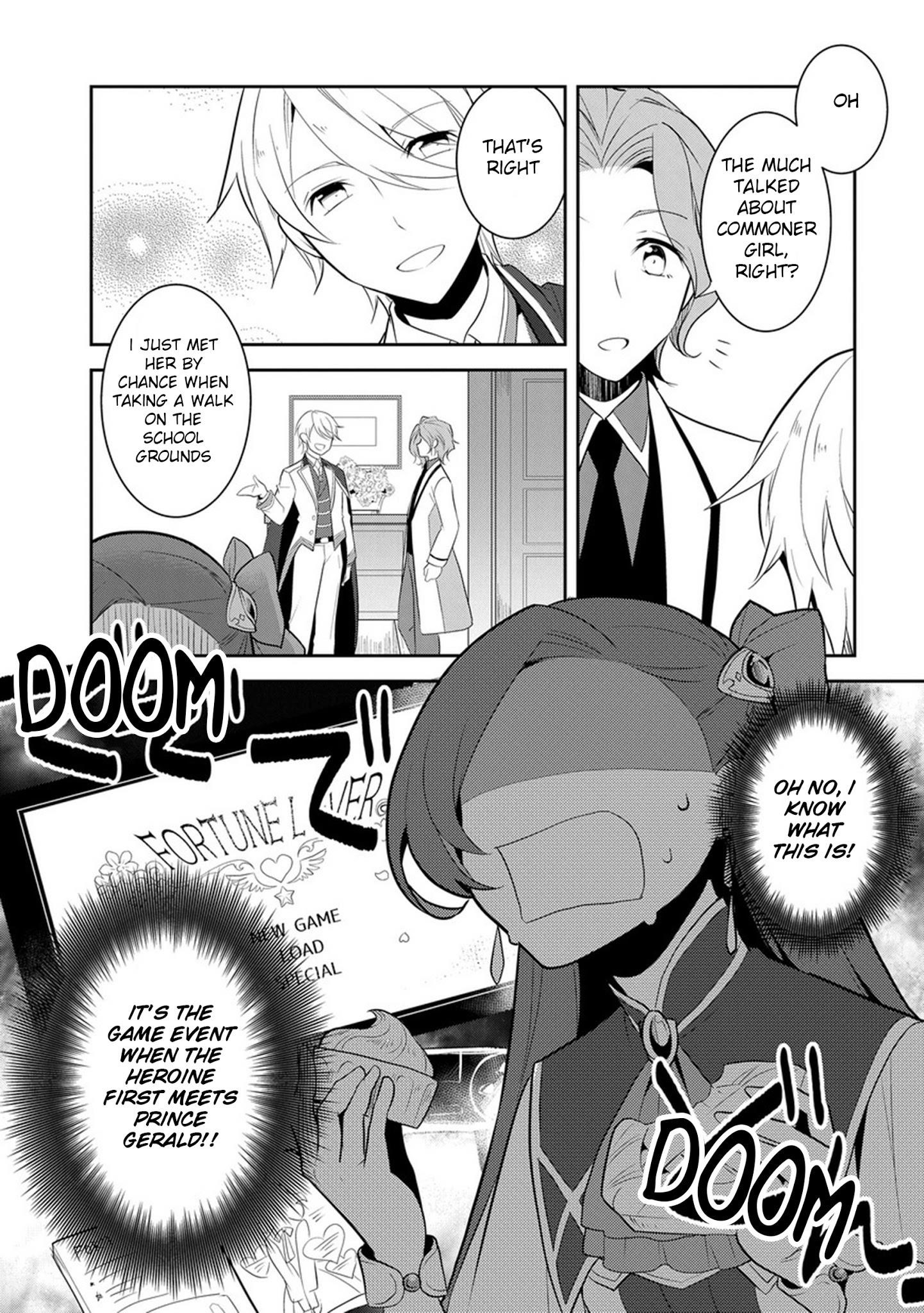 Otome Game No Hametsu Flag Shika Nai Akuyaku Reijou Ni Tensei Shite Shimatta… Chapter 8 - Page 7