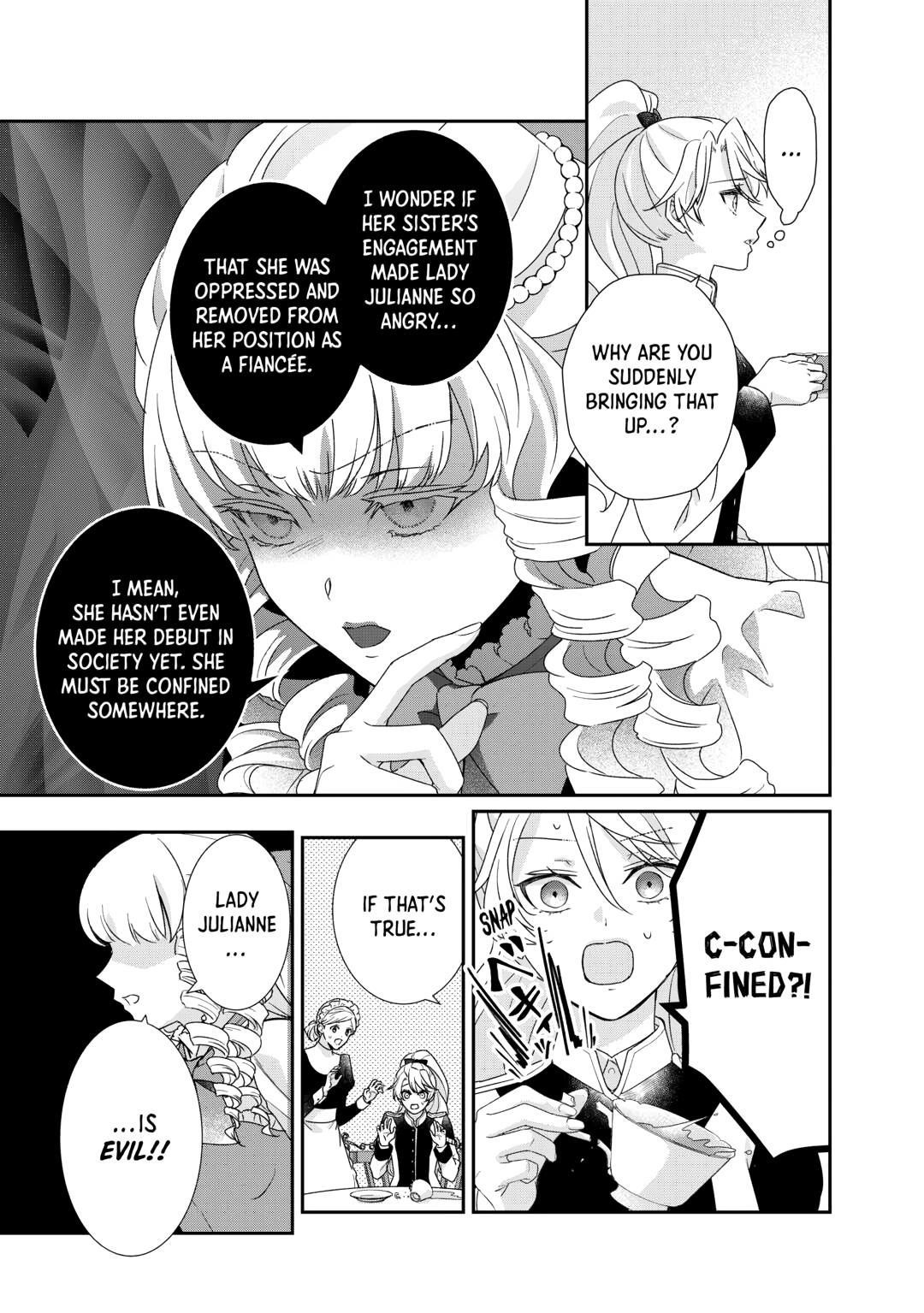 The Struggle of Being Reincarnated as the Marquess’s Daughter: I’ll Deal with What’s Coming to Me! Chapter 32 - Page 5