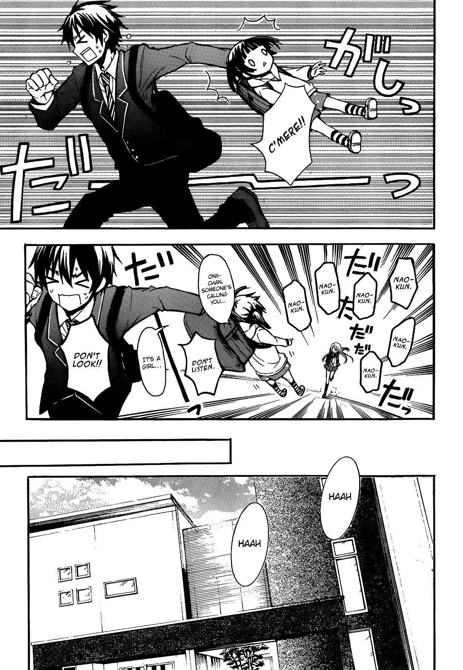 Watari-Kun No Xx Ga Houkai Sunzen Chapter 1 - Page 35