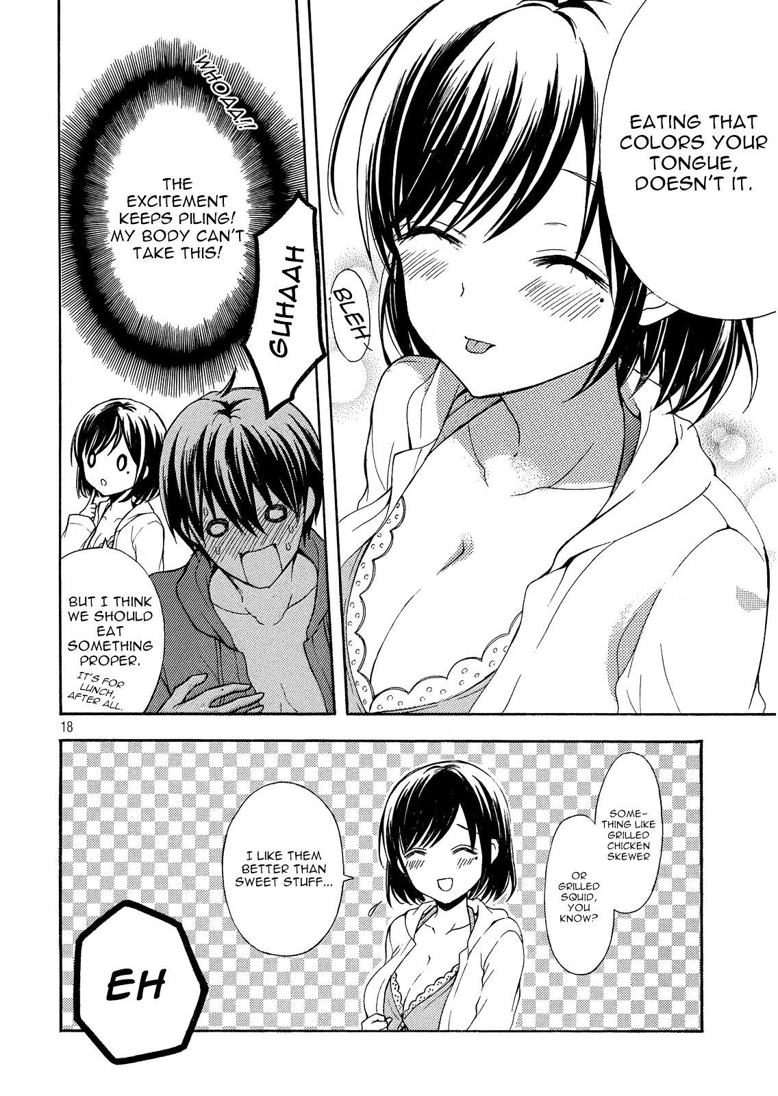 Watari-Kun No Xx Ga Houkai Sunzen Chapter 15 - Page 17