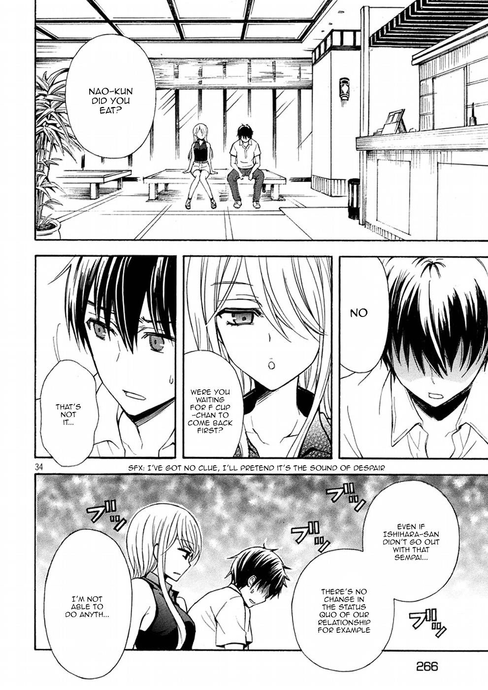 Watari-Kun No Xx Ga Houkai Sunzen Chapter 17 - Page 33