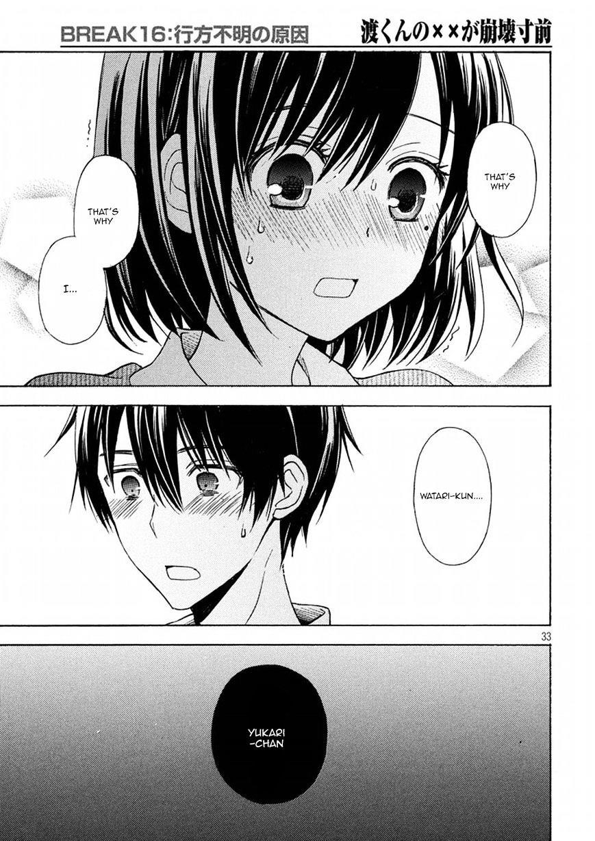 Watari-Kun No Xx Ga Houkai Sunzen Chapter 19 - Page 31