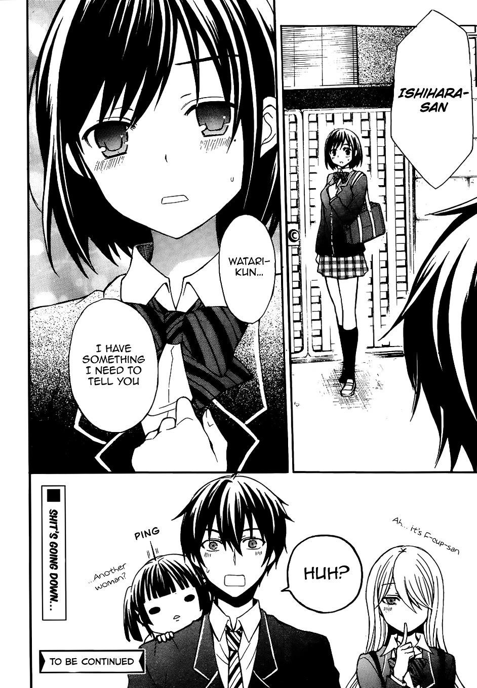 Watari-Kun No Xx Ga Houkai Sunzen Chapter 2 - Page 40