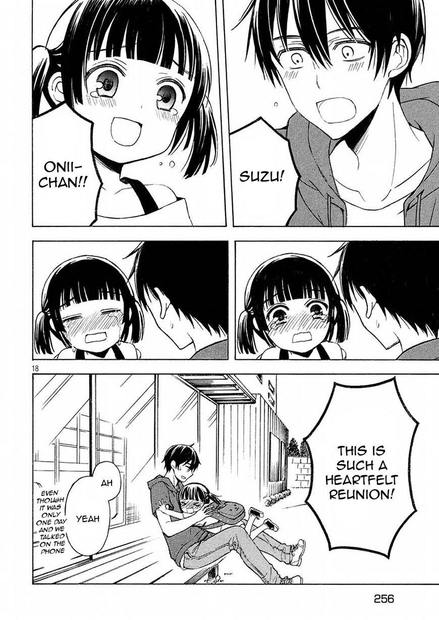 Watari-Kun No Xx Ga Houkai Sunzen Chapter 21 - Page 17