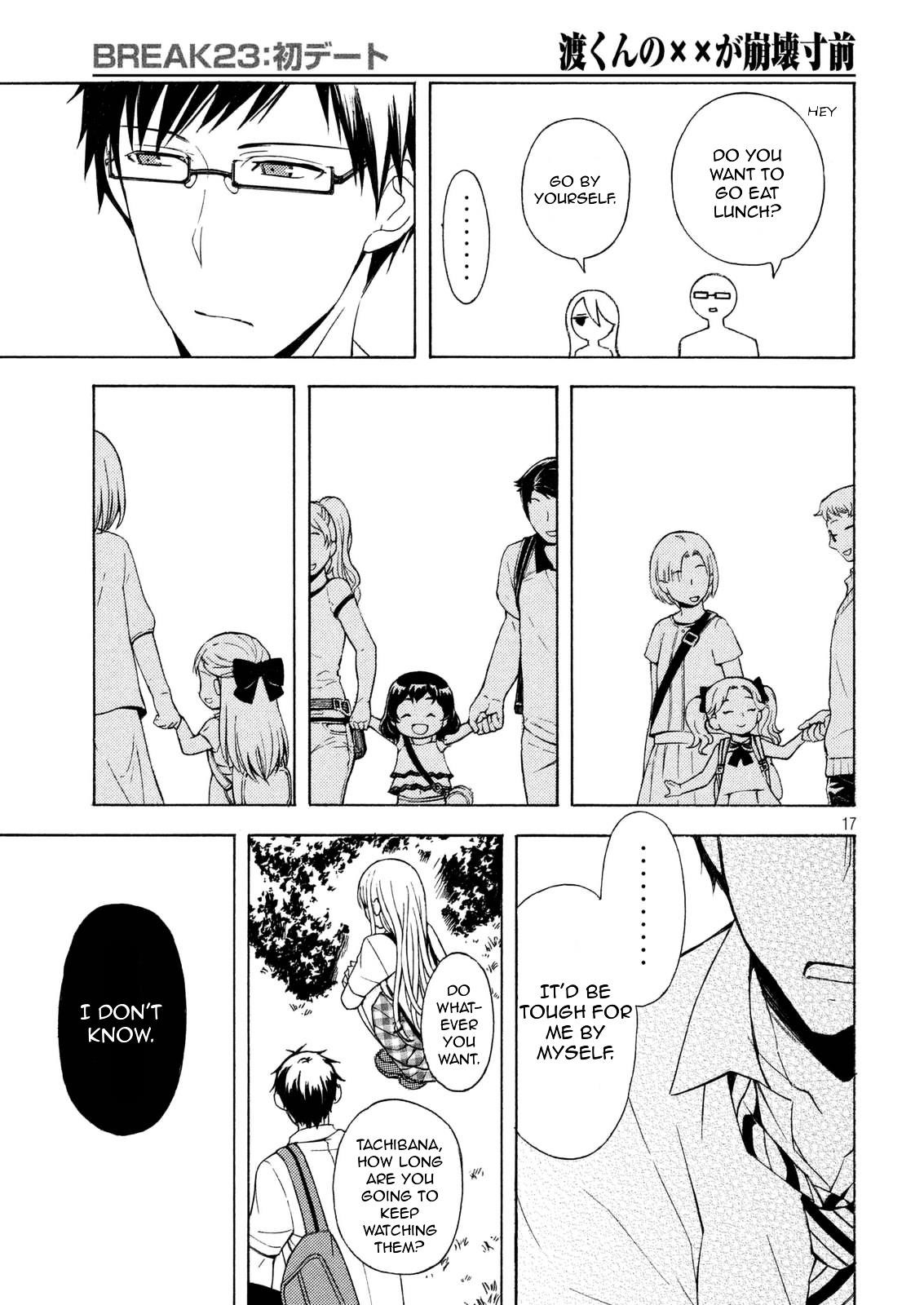 Watari-Kun No Xx Ga Houkai Sunzen Chapter 26 - Page 16