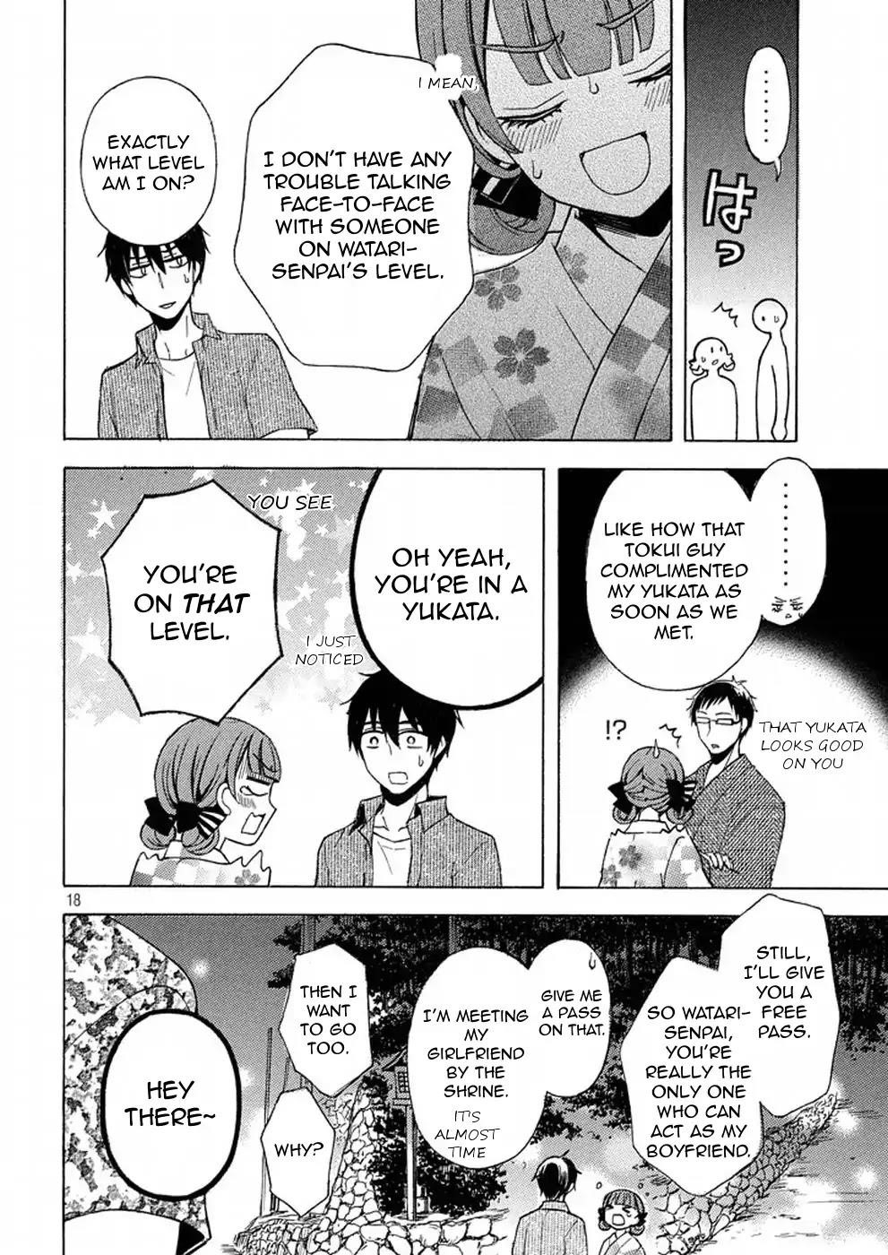 Watari-Kun No Xx Ga Houkai Sunzen Chapter 27 - Page 17