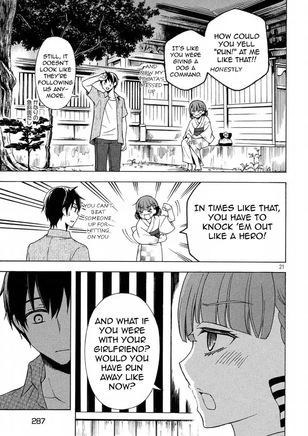 Watari-Kun No Xx Ga Houkai Sunzen Chapter 27 - Page 20