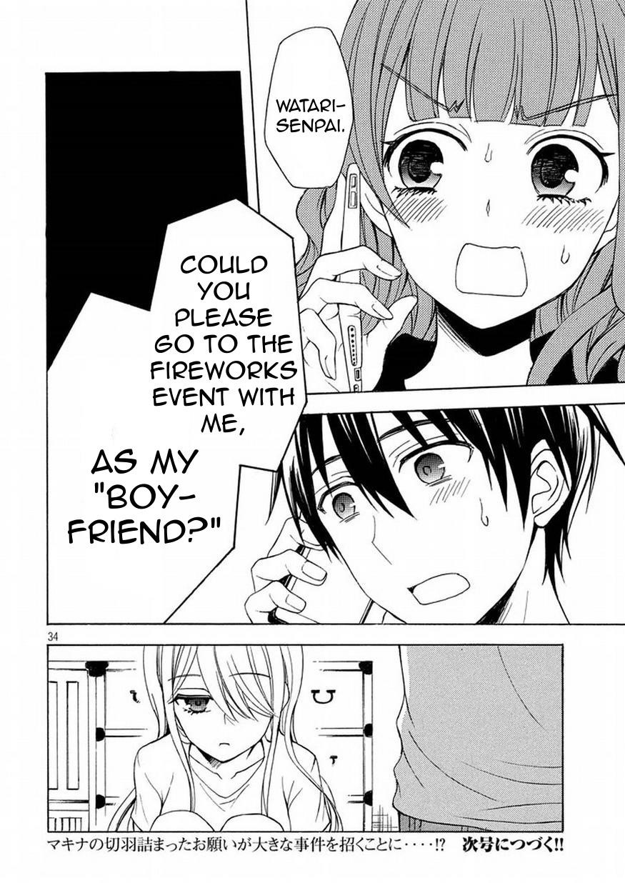 Watari-Kun No Xx Ga Houkai Sunzen Chapter 29 - Page 32