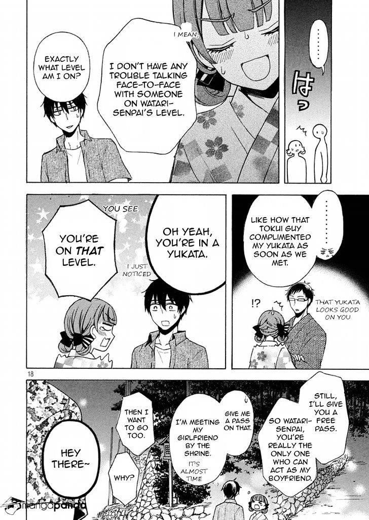 Watari-Kun No Xx Ga Houkai Sunzen Chapter 30 - Page 17