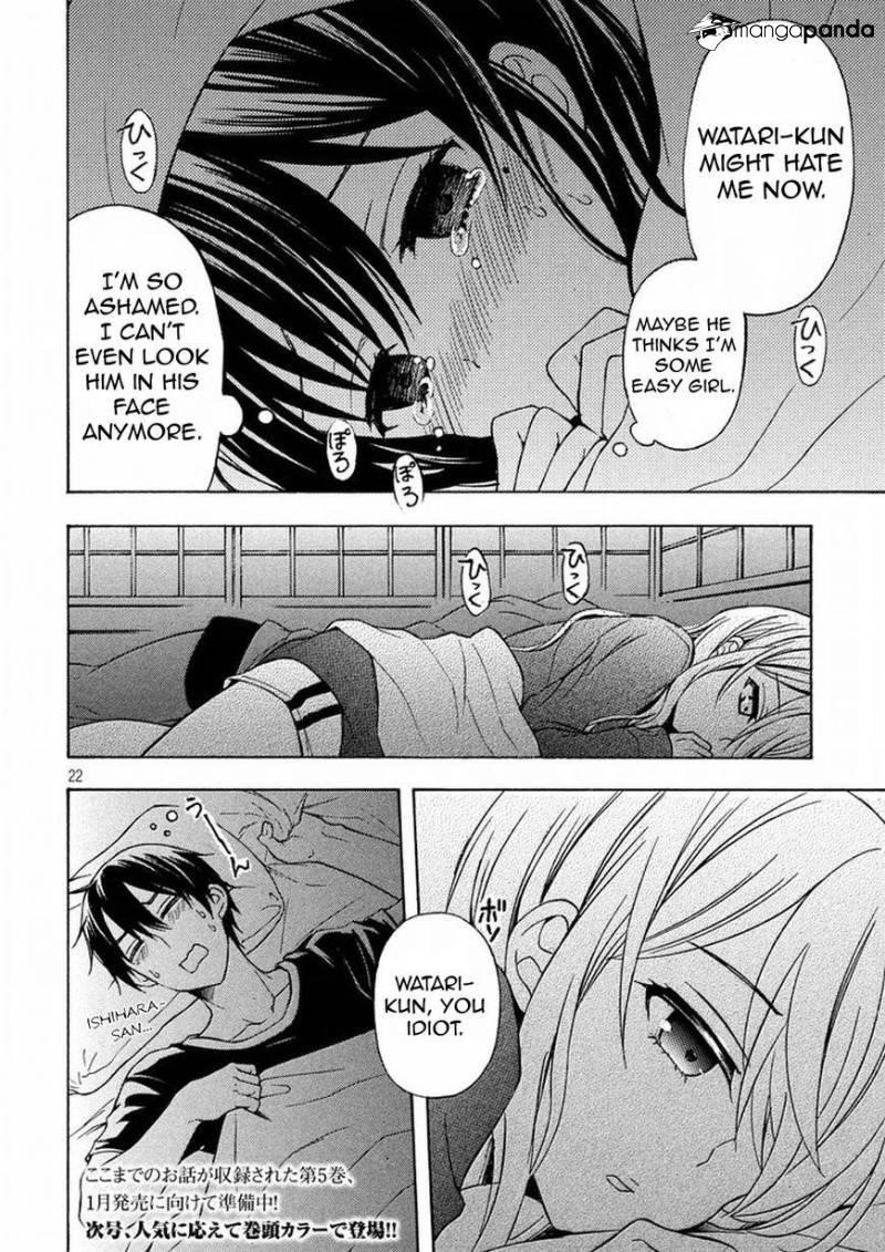 Watari-Kun No Xx Ga Houkai Sunzen Chapter 32 - Page 20