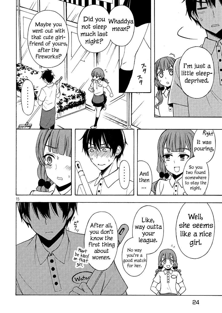 Watari-Kun No Xx Ga Houkai Sunzen Chapter 33 - Page 14