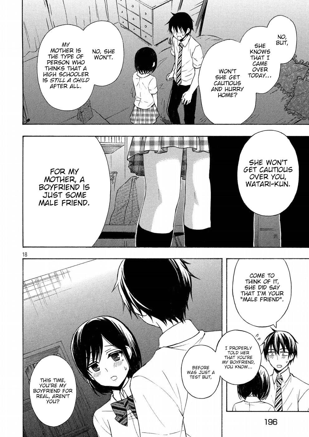 Watari-Kun No Xx Ga Houkai Sunzen Chapter 34 - Page 17