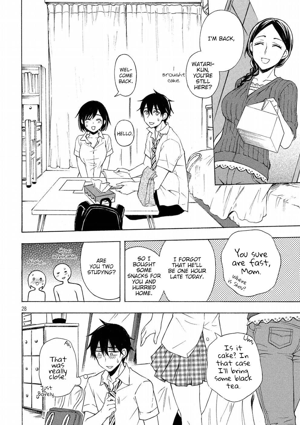 Watari-Kun No Xx Ga Houkai Sunzen Chapter 34 - Page 27