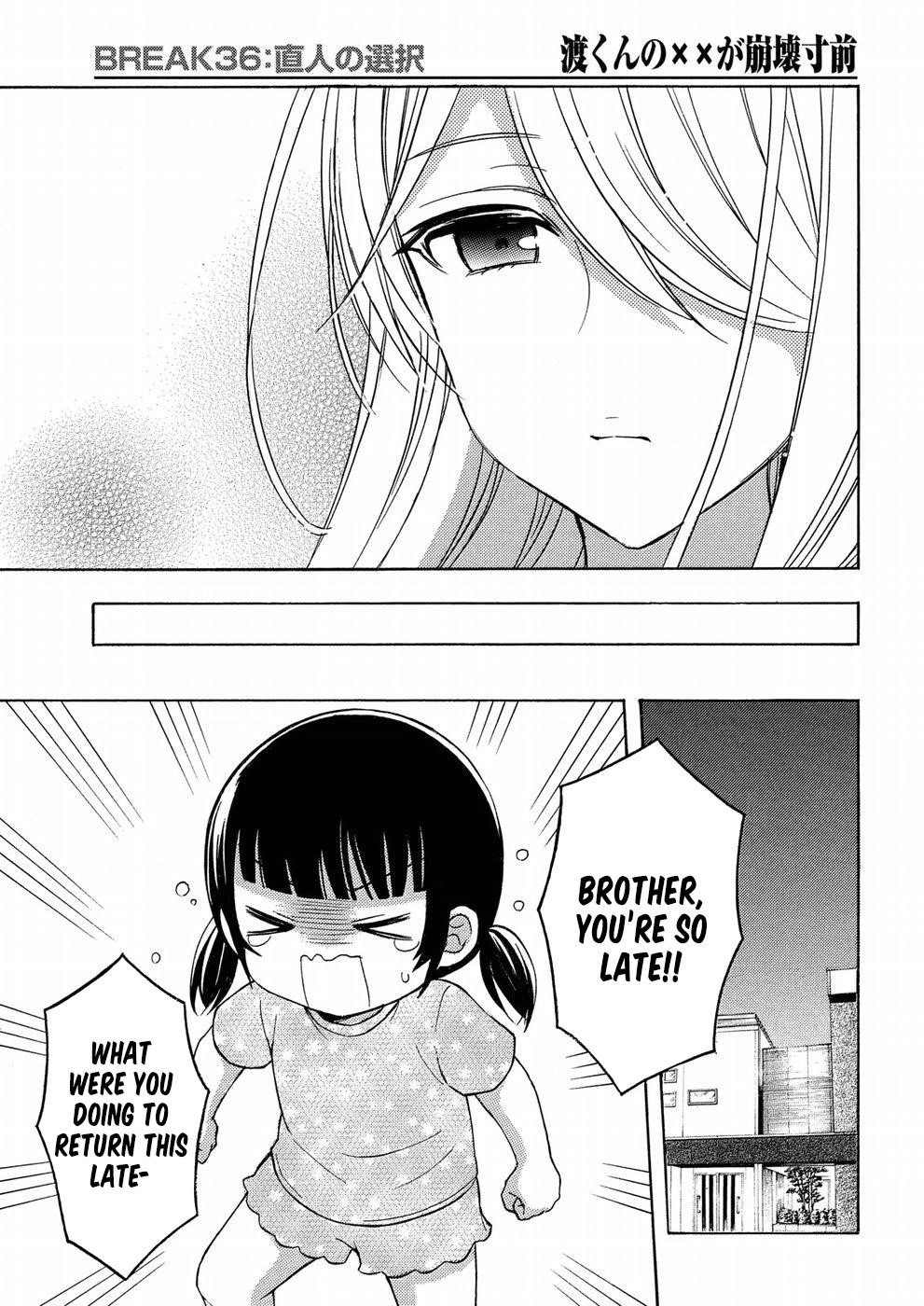 Watari-Kun No Xx Ga Houkai Sunzen Chapter 36 - Page 30