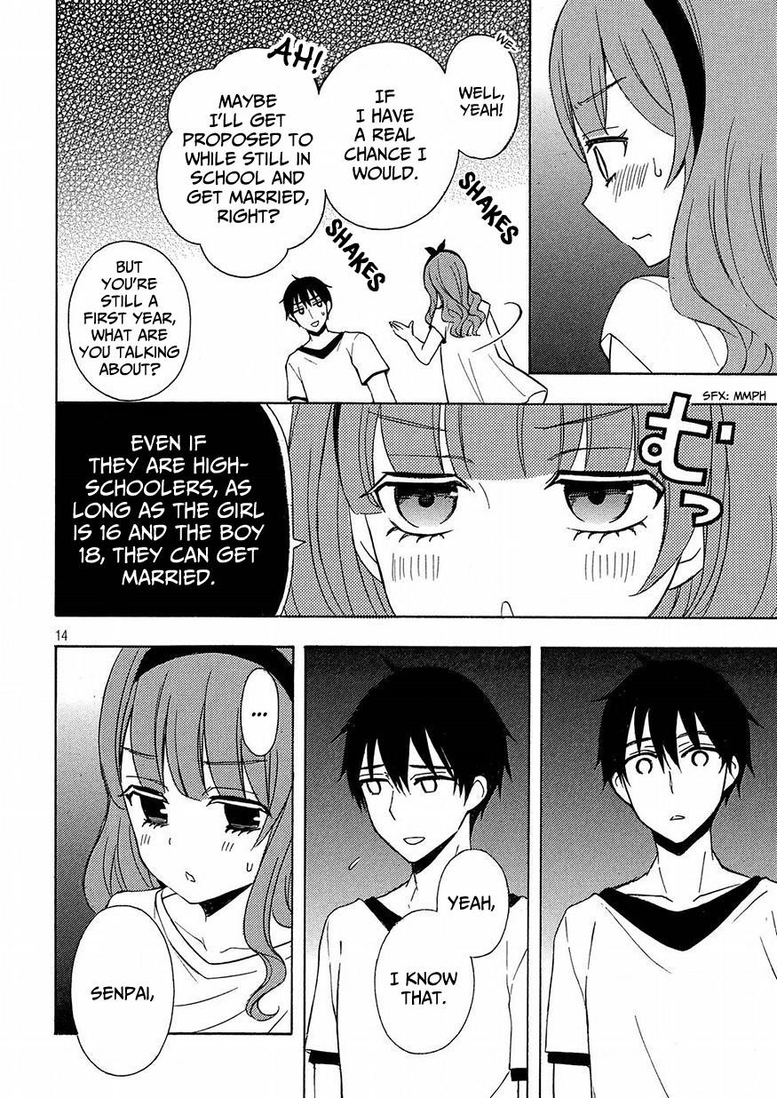 Watari-Kun No Xx Ga Houkai Sunzen Chapter 39 - Page 13