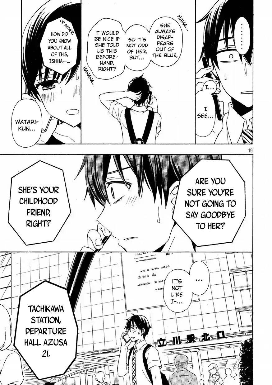 Watari-Kun No Xx Ga Houkai Sunzen Chapter 41 - Page 18