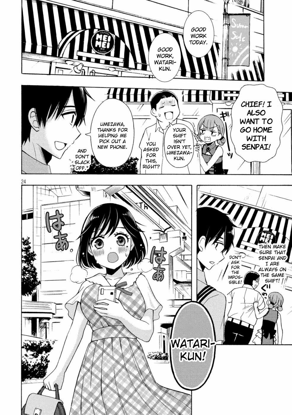 Watari-Kun No Xx Ga Houkai Sunzen Chapter 48 - Page 23