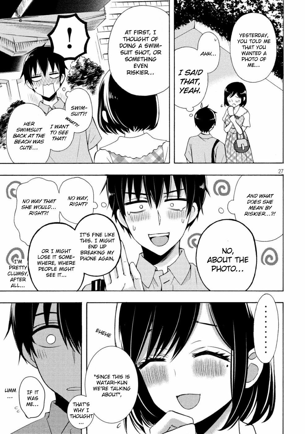 Watari-Kun No Xx Ga Houkai Sunzen Chapter 48 - Page 26