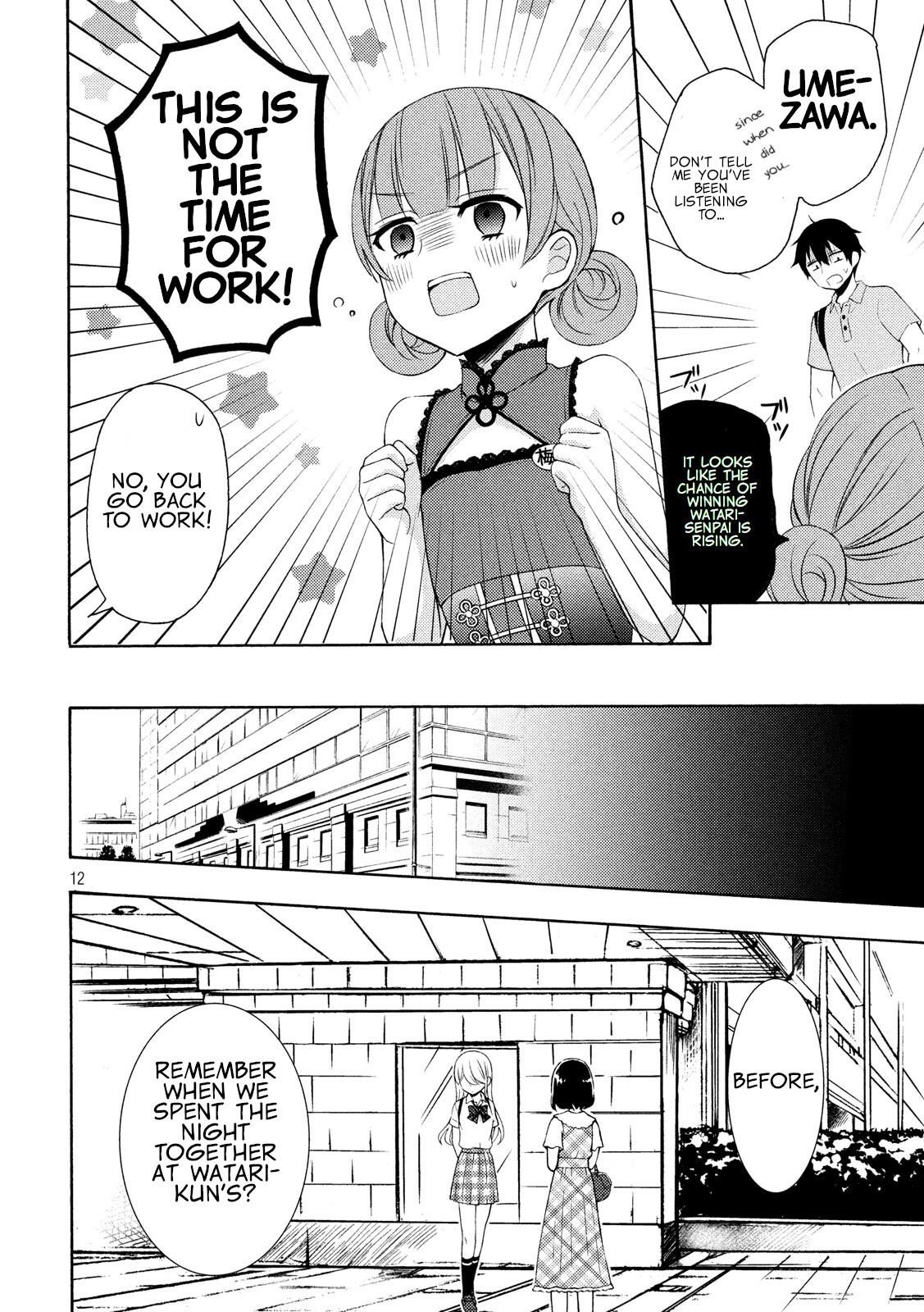 Watari-Kun No Xx Ga Houkai Sunzen Chapter 49 - Page 11