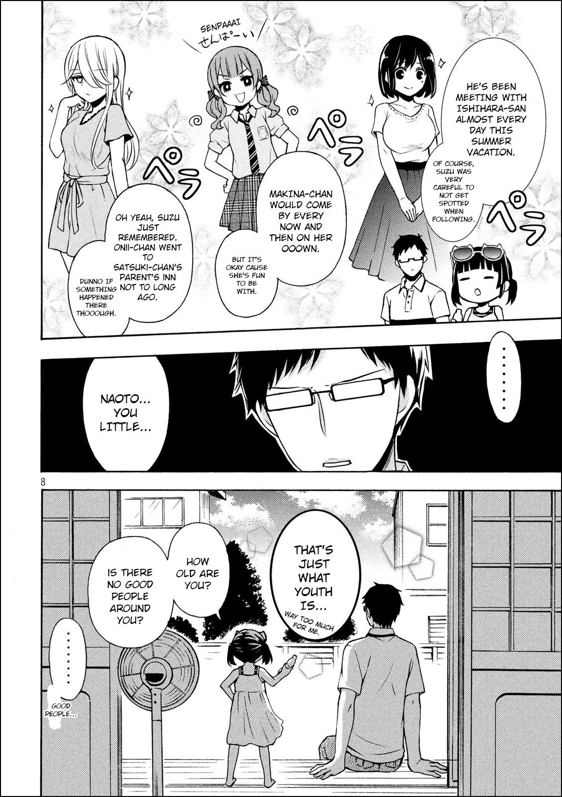 Watari-Kun No Xx Ga Houkai Sunzen Chapter 50 - Page 8