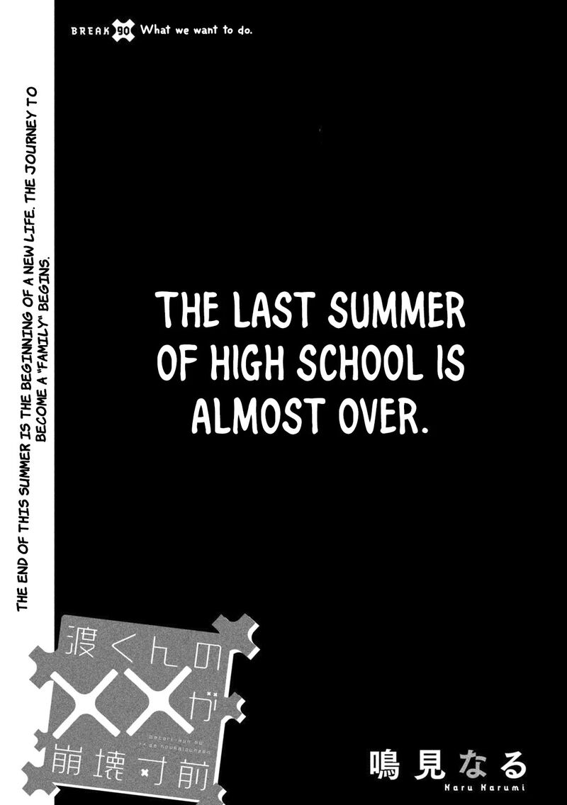 Watari-Kun No Xx Ga Houkai Sunzen Chapter 90 - Page 1