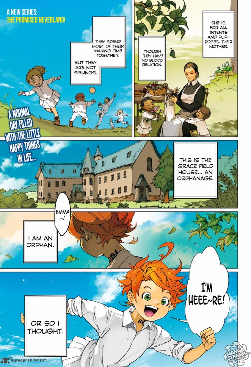 Yakusoku no Neverland Chapter 1 - Page 2