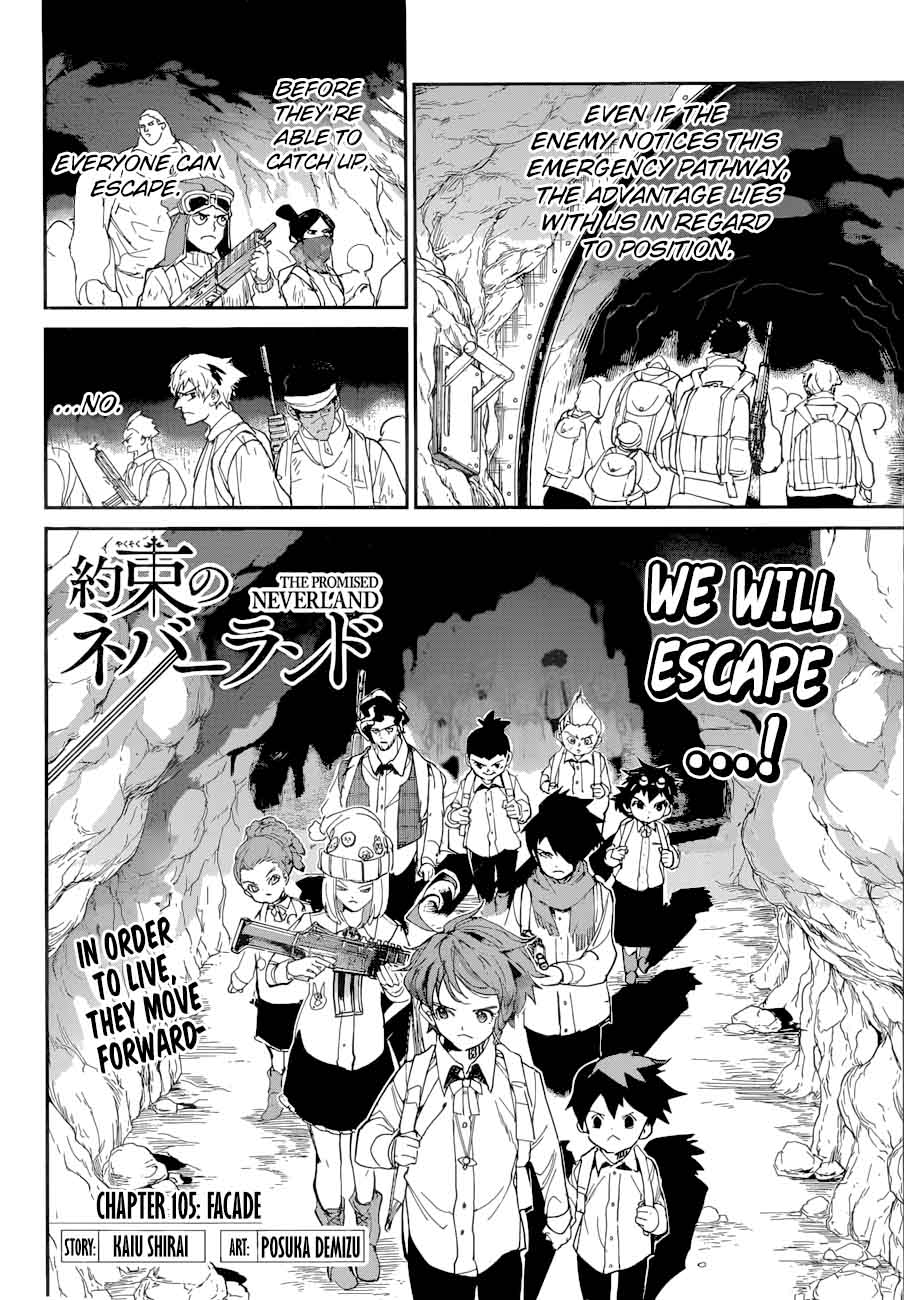 Yakusoku no Neverland Chapter 105 - Page 1
