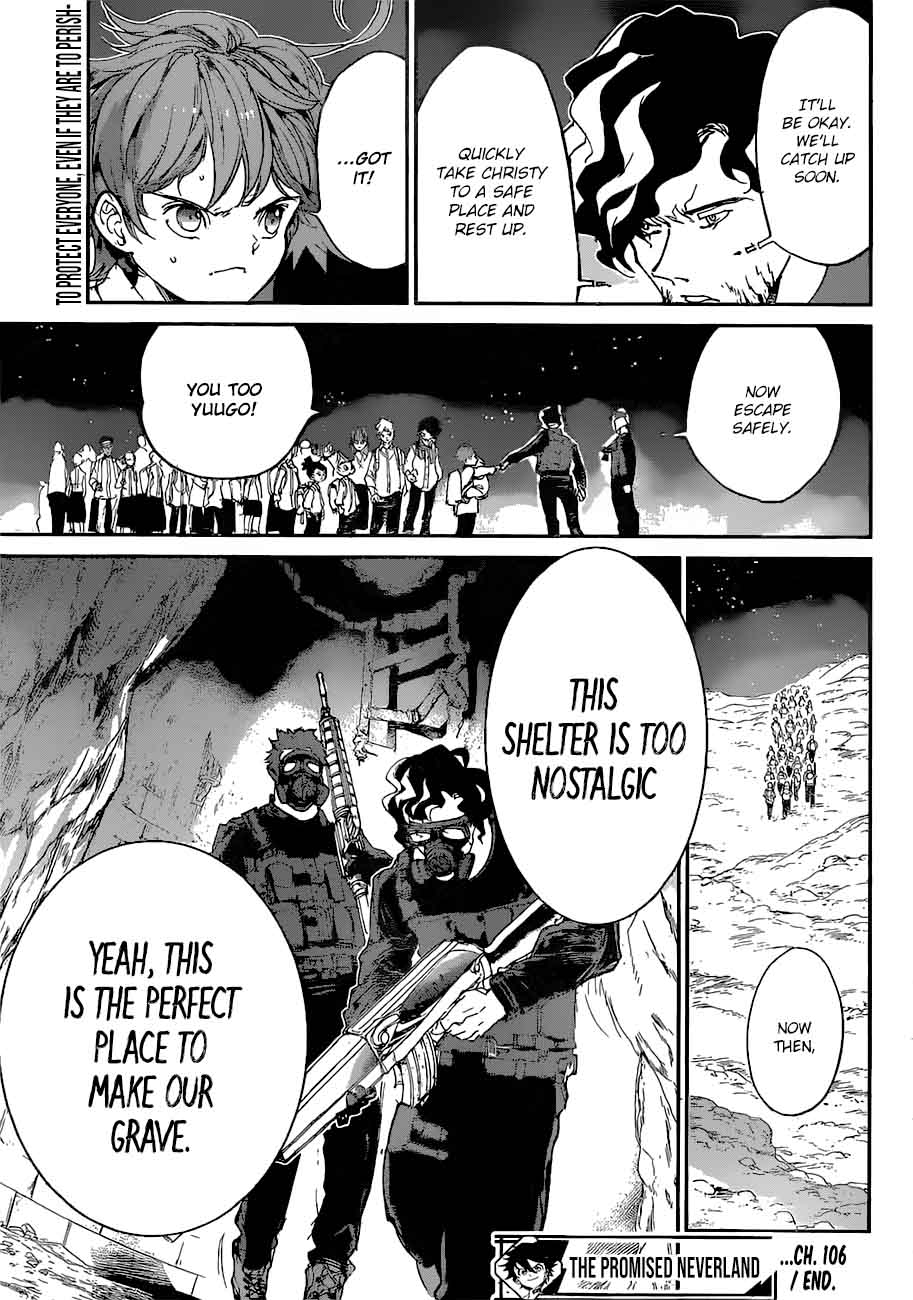 Yakusoku no Neverland Chapter 106 - Page 19