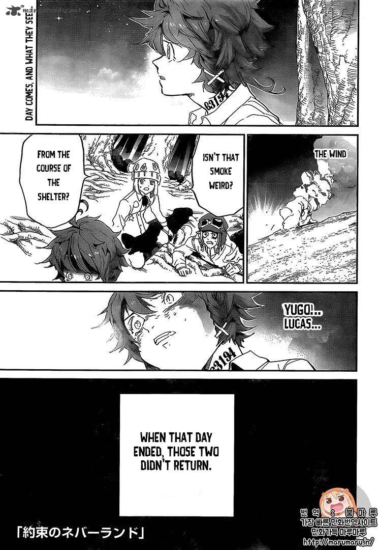 Yakusoku no Neverland Chapter 110 - Page 1