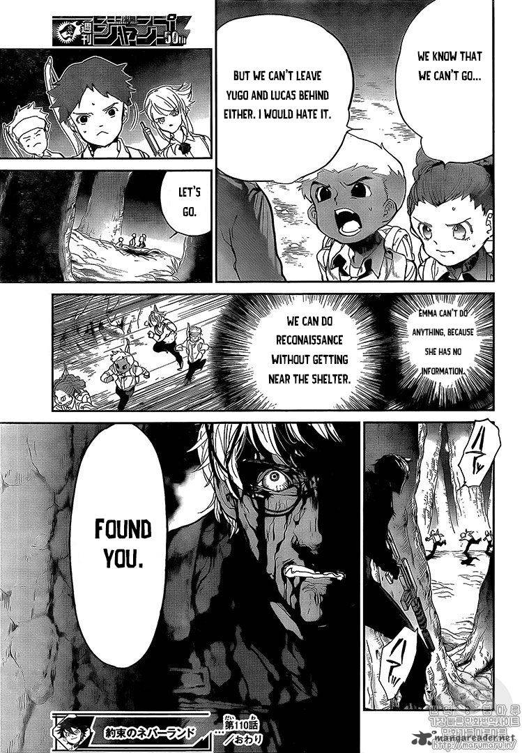 Yakusoku no Neverland Chapter 110 - Page 19