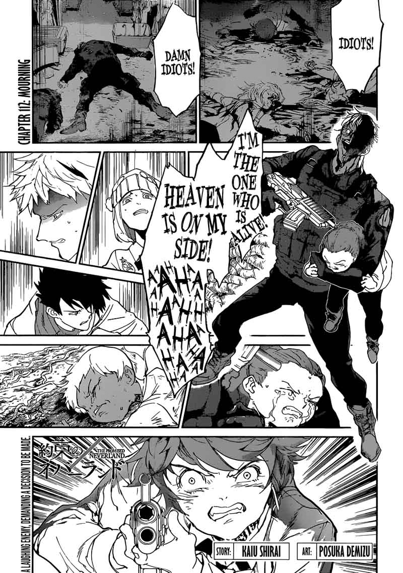 Yakusoku no Neverland Chapter 112 - Page 1