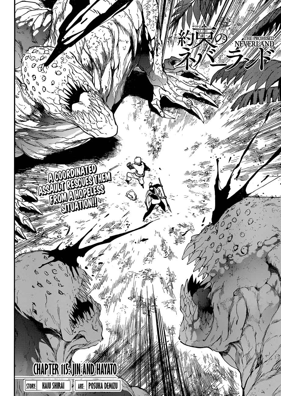 Yakusoku no Neverland Chapter 115 - Page 2